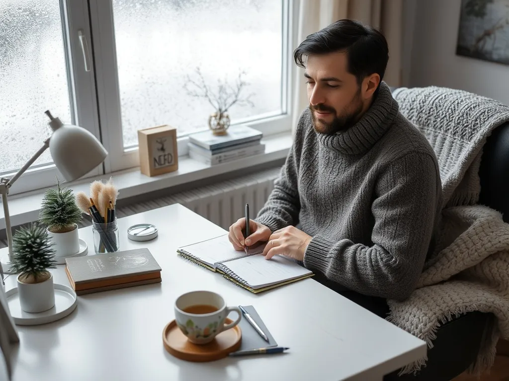 Rauhallinen talvi-ilta Rauhallinen talvi-ilta
