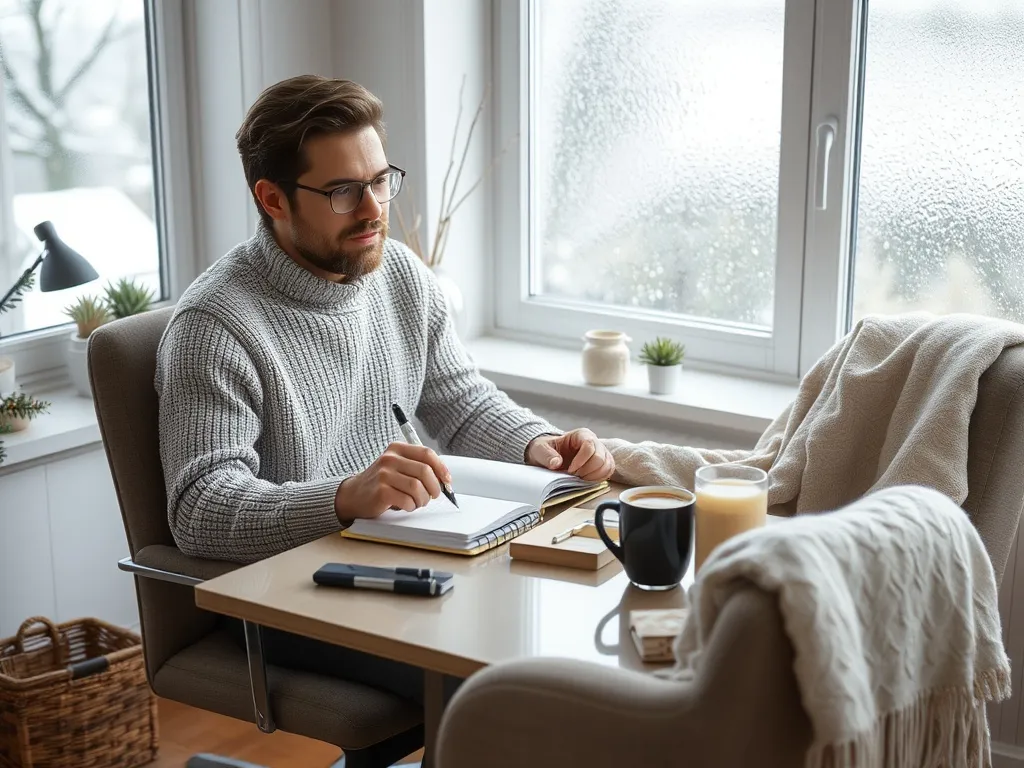 Talvi-ilta ja valaistus Talvi-ilta ja valaistus